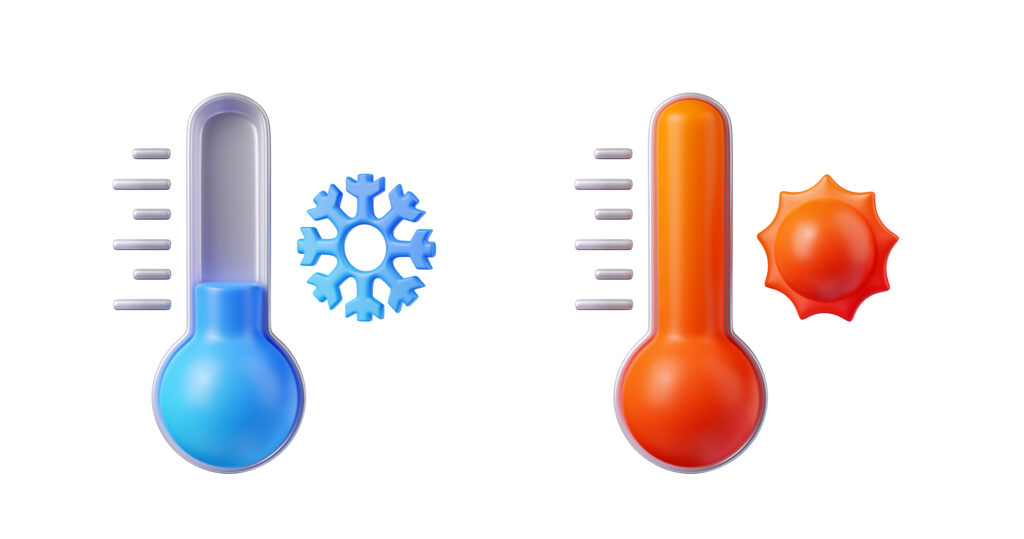 storage for furniture temperature