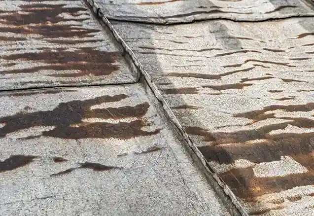 roof sagging