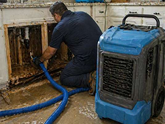 Water damage restoration