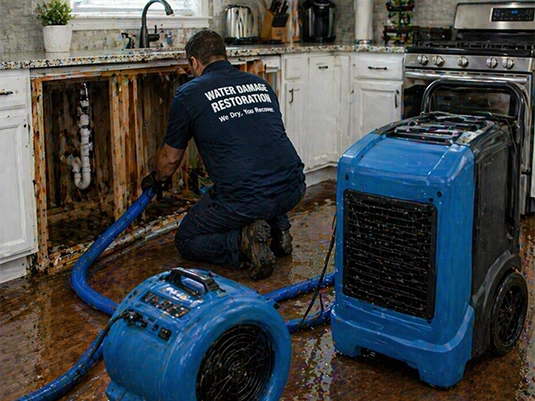 Water damage restoration