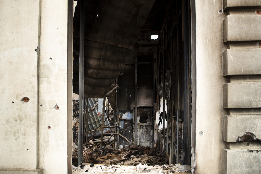 fire damage to a Listed Building